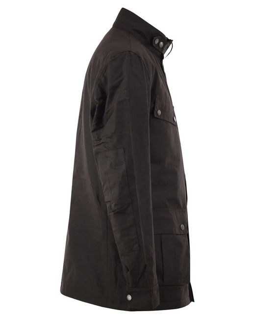 Barbour Black Tourer Duke for men