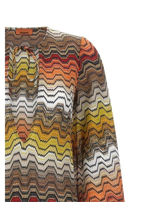 Missoni Multicolor Viscose Casual Dress