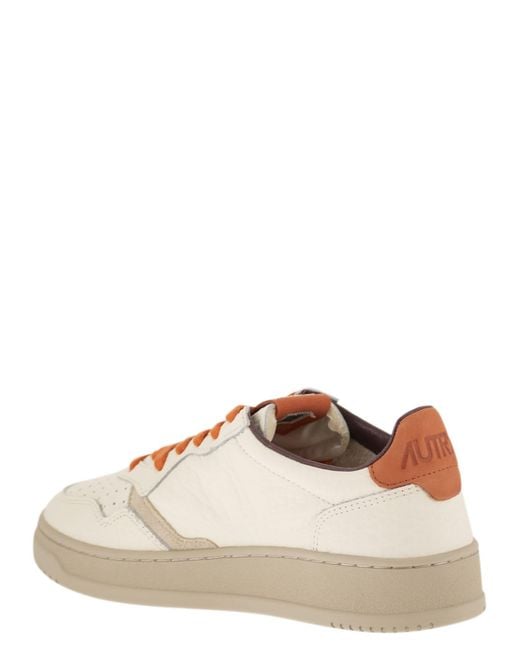 Autry Pink Medalist Low for men