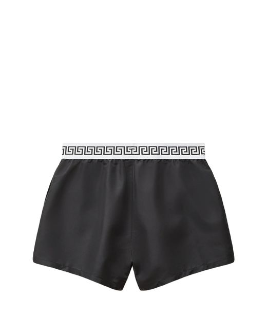 Versace Black Swim Shorts for men