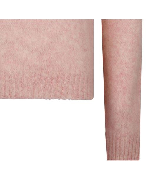 Prada Pink Alabaster Virgin Wool Sweater for men
