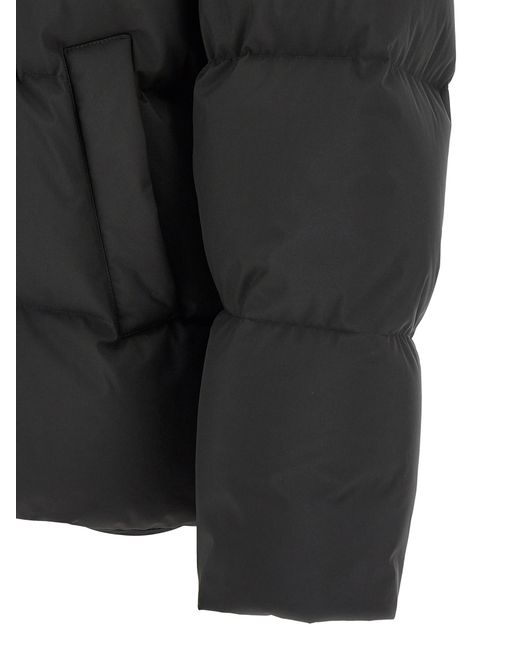 Saint Laurent Black High Neck Down Jacket for men
