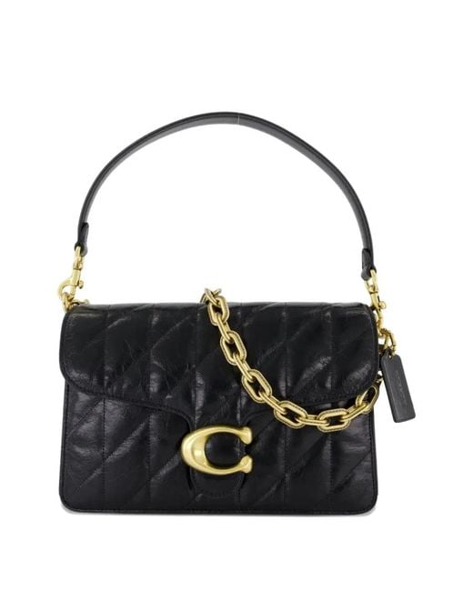 COACH Black Tabby Shoulder Bag