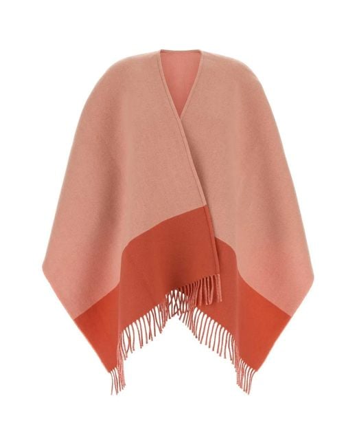 Gucci Orange Poncho Gucchoncho 135X135