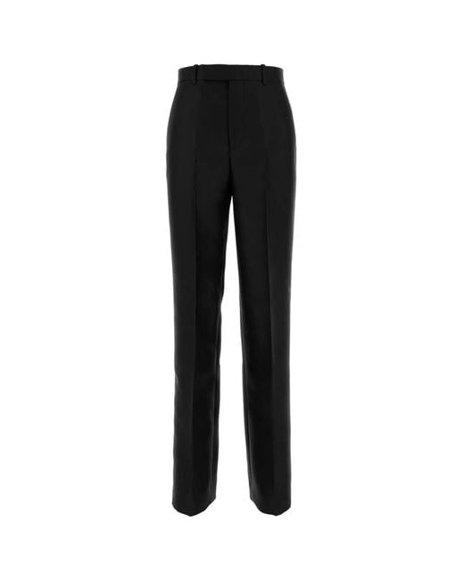 Gucci Black Wool Blend Pant
