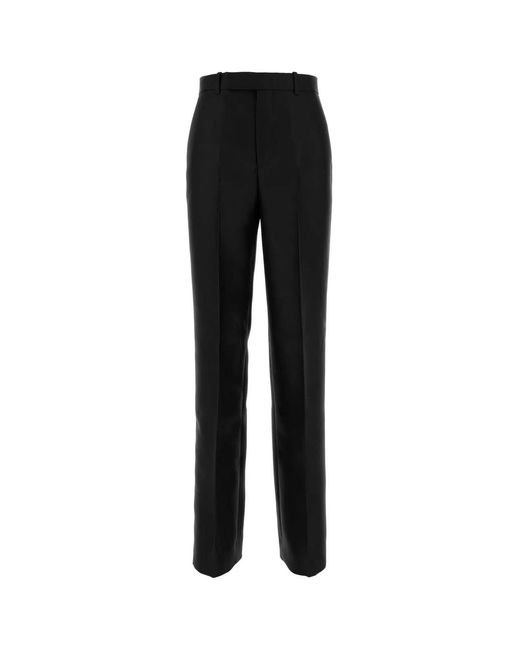 Gucci Black Wool Blend Pant