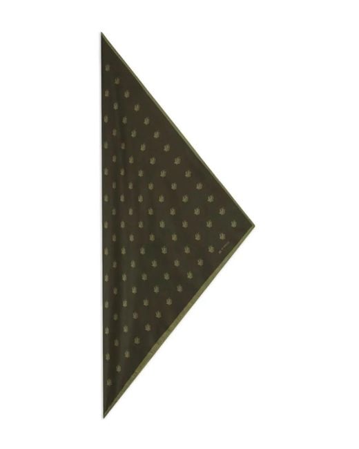 Etro Green Silk Accessory for men