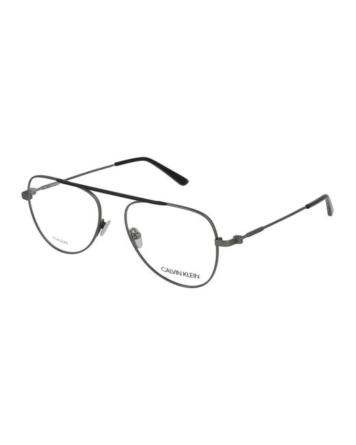 Calvin Klein Metallic Metal Optical Glasses