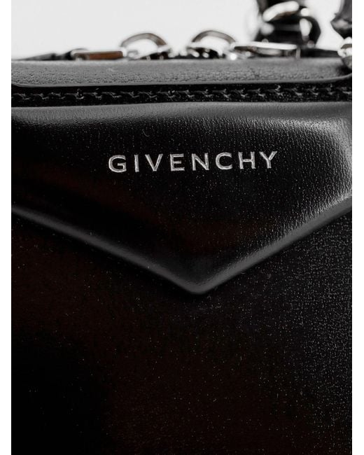 Givenchy Black Antigona Small Leather Crossbody Bag