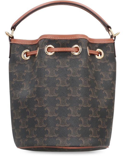 Céline Black Clara Bucket Bag