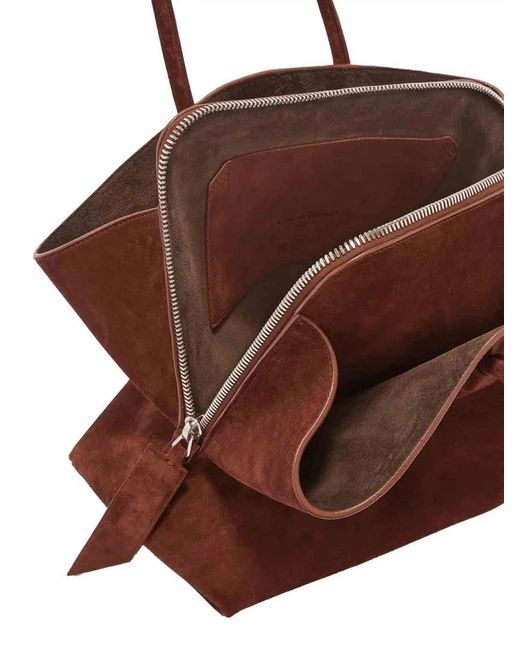 The Attico Brown The Walk Medium Bag