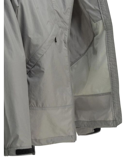 Goldwin Gray "Rip-Stop" Windbreaker Jacket for men