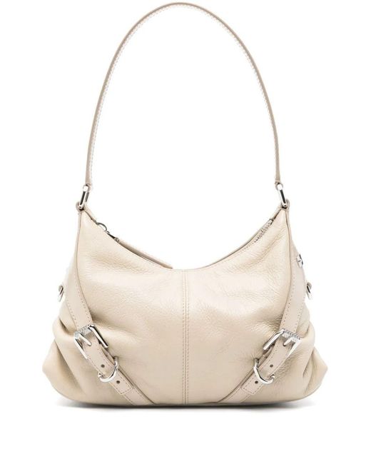 Givenchy Natural Voyou Leather Shoulder Bag
