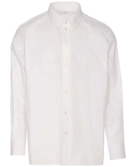 Saint Laurent White Shirt for men