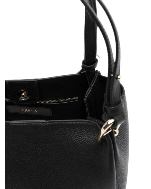 Furla Black Nuvola M Tote
