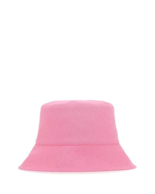 Nanushka Pink Cotton Hat