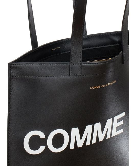 Comme des Garçons Black Wallet Tote Bag Logo for men