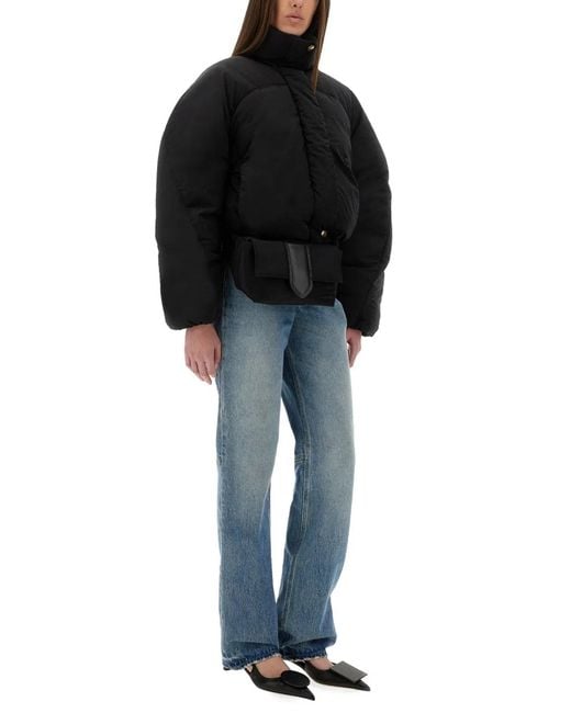 Jacquemus Black The Caraco Puffer Short Jacket