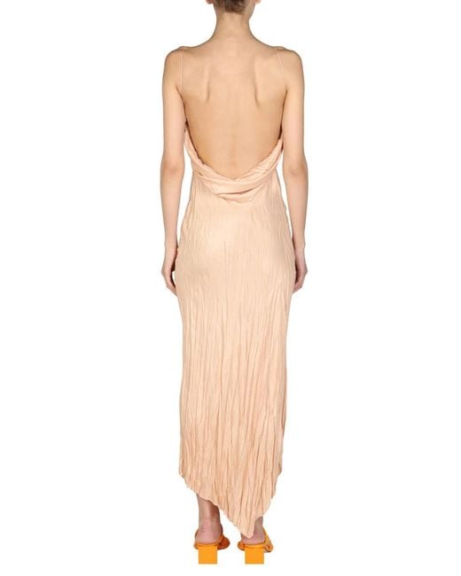 Philosophy Di Lorenzo Serafini White Round Neckline Dress