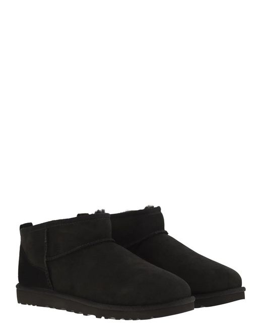 Ugg Black Classic Ultra Mini for men