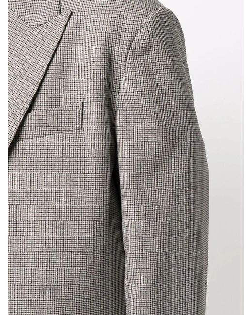 Valentino Gray Giacca M Petto Foderata for men