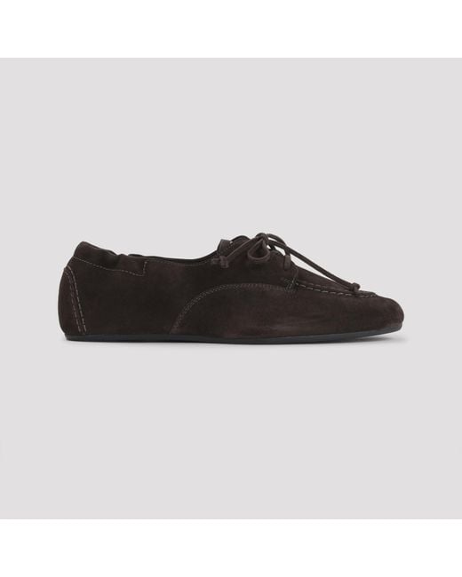 Céline Black Lace-Up Loafer for men