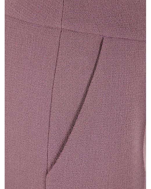 Gianluca Capannolo Purple Valerie Pants