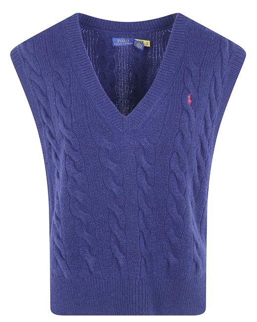 Polo Ralph Lauren Blue Sleeveless Pullover