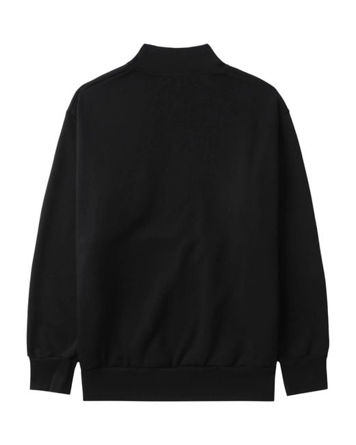 Comme des Garçons Black Cotton Jersey Panel Sweater T-Shirt for men