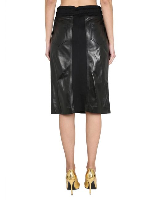 Tom Ford Black Silk Blend Skirt