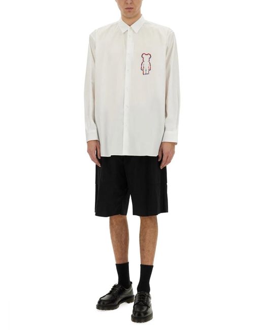 Comme des Garçons White Comme Des Garcons Shirt Poplin Shirt for men