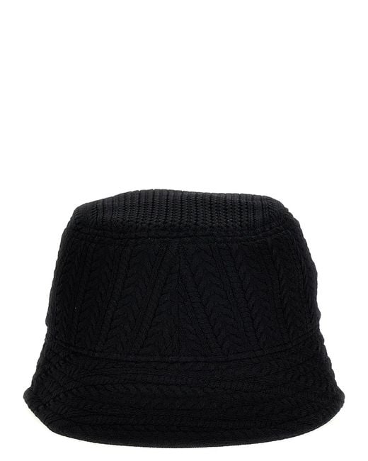 Jacquemus Black 'Le Bob Belo' Bucket Hat