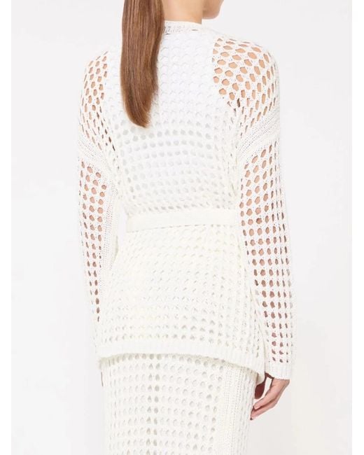 Max Mara Pure White Mxpgelo