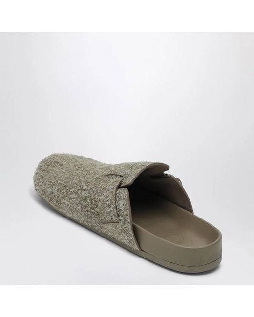 Loewe Gray Ease Buckle Mule for men