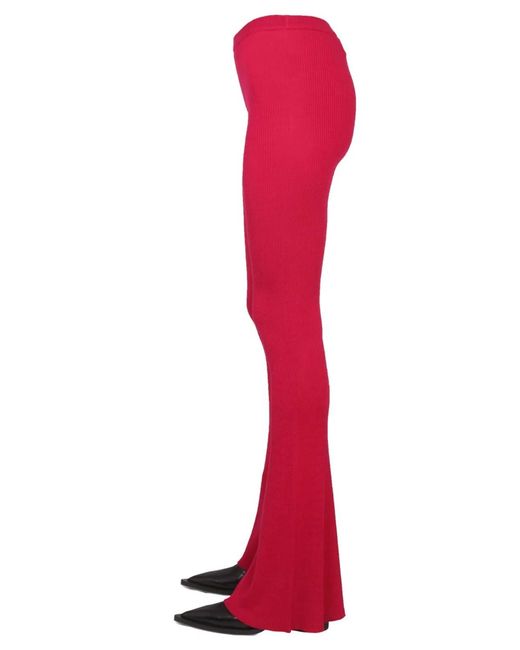 DSquared² Red Flare Pant
