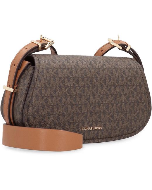 MICHAEL Michael Kors Brown Borsa A Tracolla Lydia Piccola Con Logo
