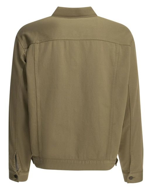 A.PRESSE Green "3Rd Type" Lightweight Jacket for men