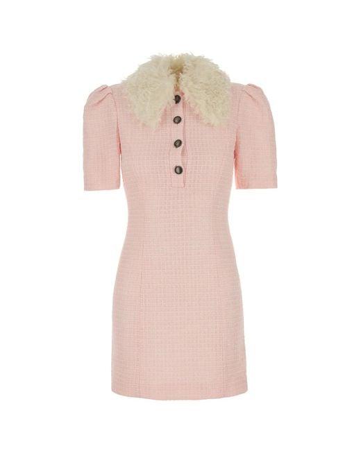 Alessandra Rich Pink Abito