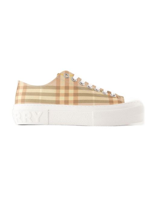 Burberry Natural Lf Jack Low Sneakers