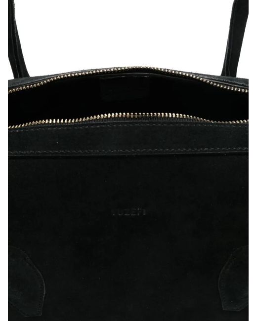 Yuzefi Black "Brioche Duffle" Bag