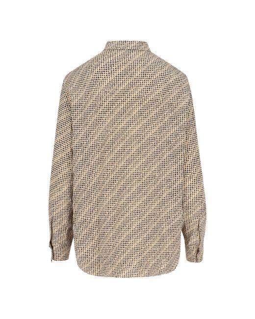 Balenciaga Natural Monogram Shirt