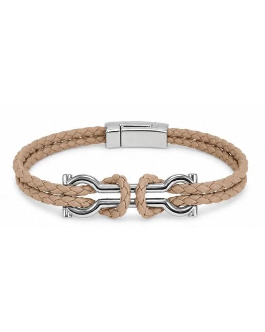 Ferragamo Black Brass Jewelry for men