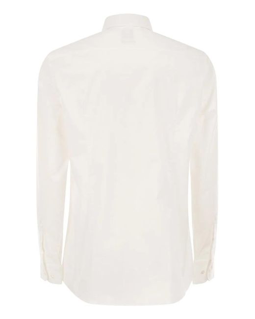Boss White Slim Fit Shirt for men
