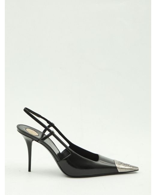 Saint Laurent Black Jeanne Pumps