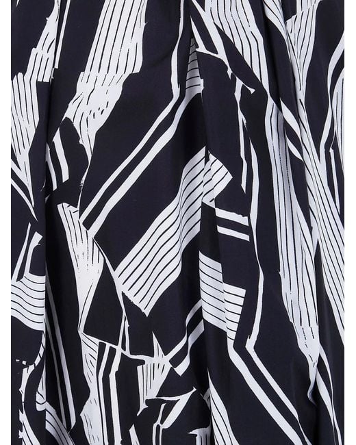 Dries Van Noten Black "Soni" Midi Skirt