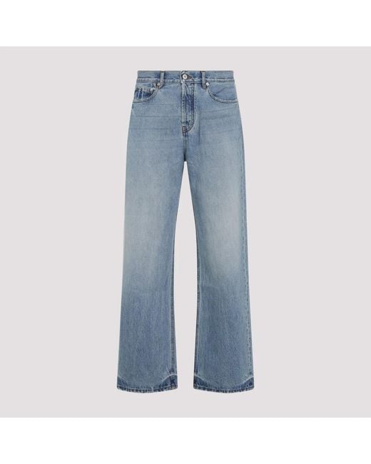 Jacquemus Blue Straightleg Jeans for men