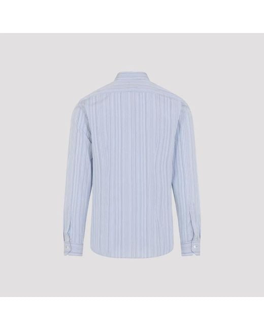 Paul Smith Blue Signature Stripe Shirt for men