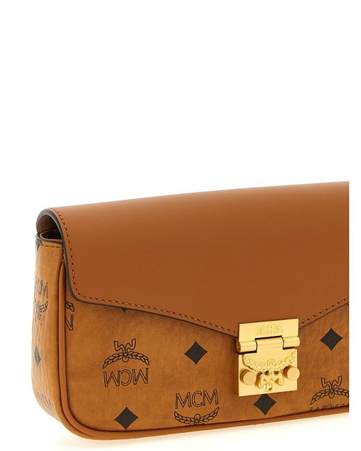 MCM Brown Tracy Crossbody Bags