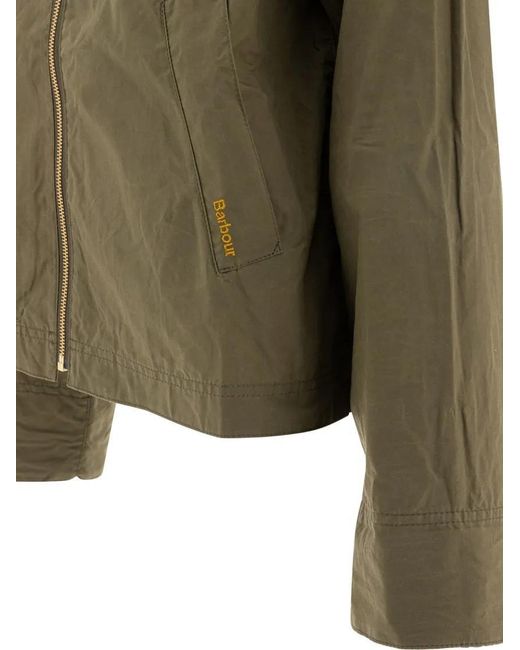 Barbour Green "Catlin" Waterproof Jacket