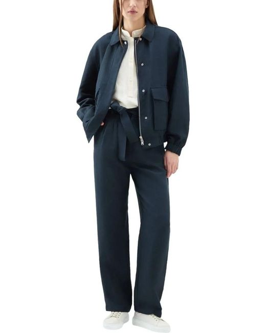 Woolrich Black Trousers Melton